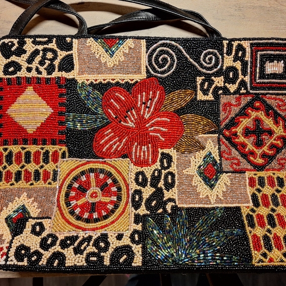 Chicos Beaded Handbag - Picture 7 of 8